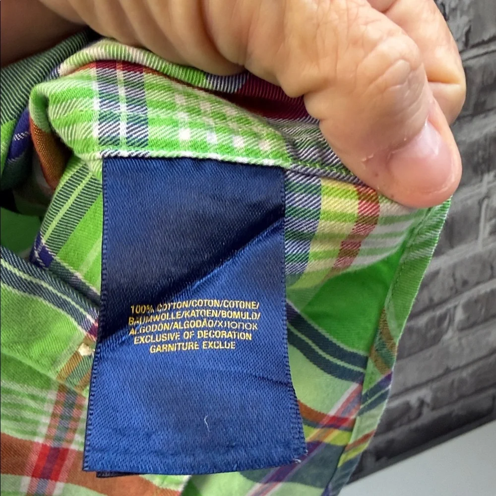 Boy's Ralph Lauren Plaid‎ Shirt